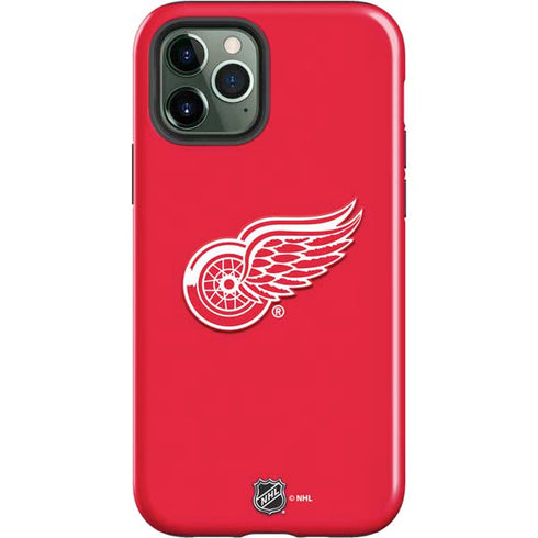 NHL Detroit Red Wings Solid Background iPhone 12 Pro Impact Case
