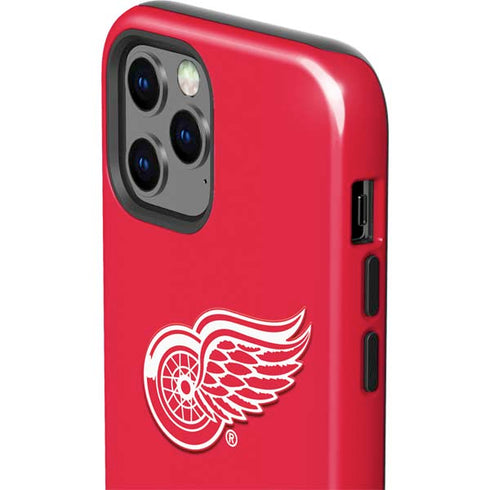 NHL Detroit Red Wings Solid Background iPhone 12 Pro Impact Case