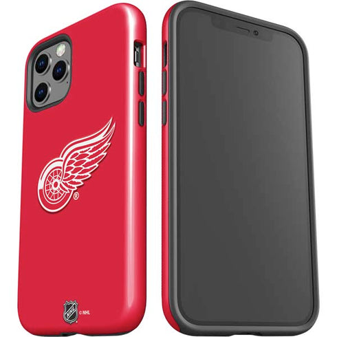 NHL Detroit Red Wings Solid Background iPhone 12 Pro Impact Case