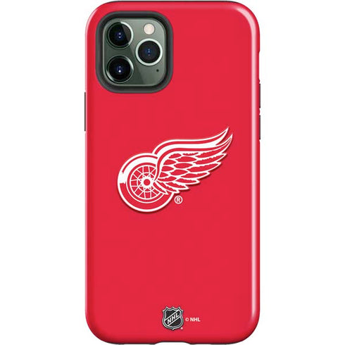 NHL Detroit Red Wings Solid Background iPhone 12 Pro Max Impact Case