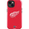 NHL Detroit Red Wings Solid Background iPhone 15 Plus Impact Case