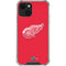 NHL Detroit Red Wings Solid Background iPhone 14 Plus Clear Case