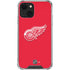 NHL Detroit Red Wings Solid Background iPhone 14 Plus Clear Case