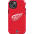 NHL Detroit Red Wings Solid Background iPhone 15 Impact Case