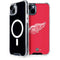 NHL Detroit Red Wings Solid Background iPhone 14 Plus MagSafe Case
