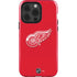 NHL Detroit Red Wings Solid Background iPhone 14 Pro Impact Case