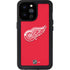 NHL Detroit Red Wings Solid Background iPhone 14 Pro Max Waterproof Case