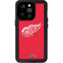 NHL Detroit Red Wings Solid Background iPhone 14 Pro Waterproof Case