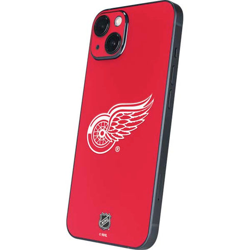 NHL Detroit Red Wings Solid Background iPhone 15 Skin