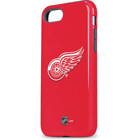 NHL Detroit Red Wings Solid Background iPhone 8 Pro Case