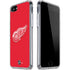 NHL Detroit Red Wings Solid Background iPhone SE (2nd & 3rd Gen) Clear Case
