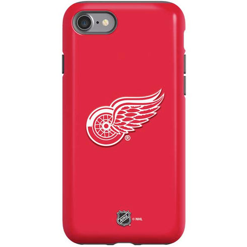 NHL Detroit Red Wings Solid Background iPhone SE (2nd & 3rd Gen) Pro Case