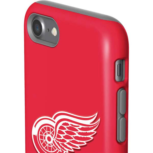 NHL Detroit Red Wings Solid Background iPhone SE (2nd & 3rd Gen) Pro Case