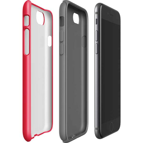 NHL Detroit Red Wings Solid Background iPhone SE (2nd & 3rd Gen) Pro Case
