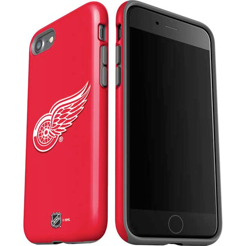 NHL Detroit Red Wings Solid Background iPhone SE (2nd & 3rd Gen) Pro Case