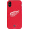 NHL Detroit Red Wings Solid Background iPhone X Pro Case