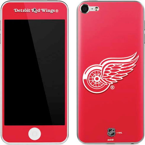 NHL Detroit Red Wings Solid Background Apple iPod Skin