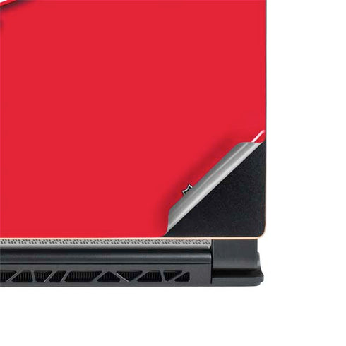 NHL Detroit Red Wings Solid Background MSI GS65 Stealth Laptop Skin