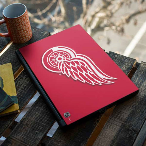 NHL Detroit Red Wings Solid Background MSI GS65 Stealth Laptop Skin