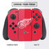 NHL Detroit Red Wings Solid Background Nintendo Switch Bundle Skin