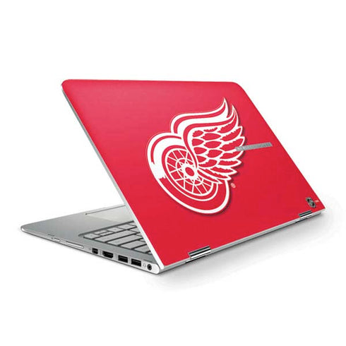NHL Detroit Red Wings Solid Background HP Spectre Skin