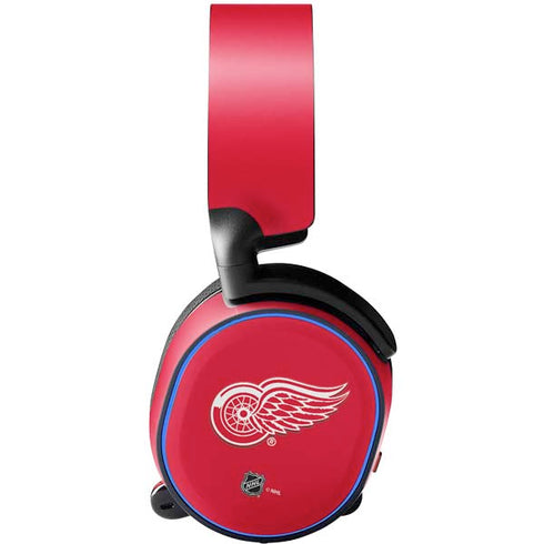 NHL Detroit Red Wings Solid Background SteelSeries Arctis 5 Skin