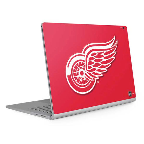NHL Detroit Red Wings Solid Background Surface Book 2 15in Skin