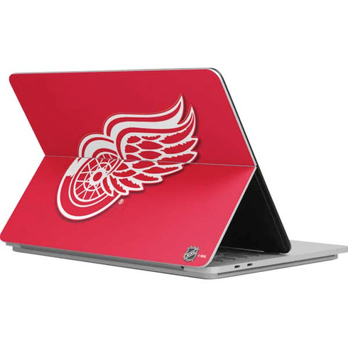 NHL Detroit Red Wings Solid Background Surface Laptop Studio Skin