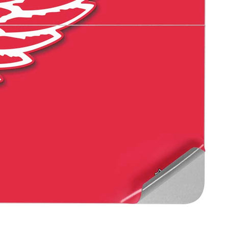 NHL Detroit Red Wings Solid Background Surface Laptop Studio Skin