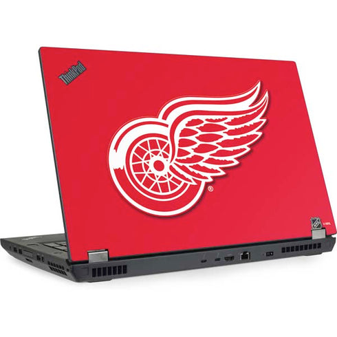 NHL Detroit Red Wings Solid Background Lenovo ThinkPad Skin