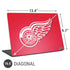 NHL Detroit Red Wings Solid Background Universal Laptop 16.6in (13.4 x 9.7in) Skin