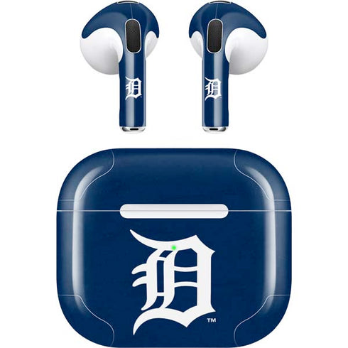 MLB Detroit Tigers - Solid Distressed Apple AirPods (3rd Gen 2021) Skin