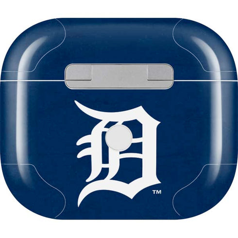 MLB Detroit Tigers - Solid Distressed Apple AirPods (3rd Gen 2021) Skin