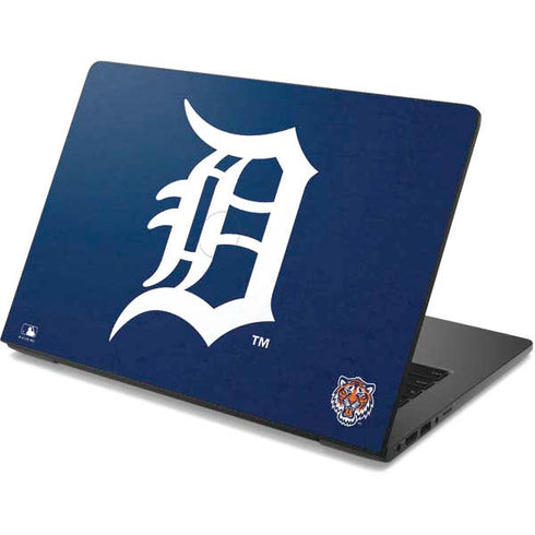 MLB Detroit Tigers - Solid Distressed Dell Chromebook Skin