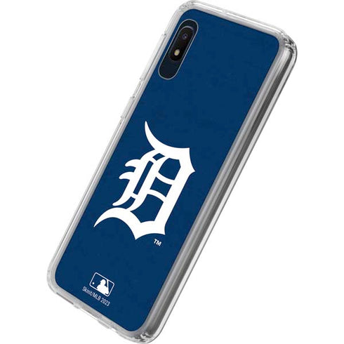 MLB Detroit Tigers - Solid Distressed Galaxy A10e Clear Case