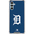 MLB Detroit Tigers - Solid Distressed Galaxy A13 5G Clear Case