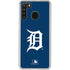 MLB Detroit Tigers - Solid Distressed Galaxy A21 Clear Case