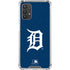 MLB Detroit Tigers - Solid Distressed Galaxy A32 5G Clear Case