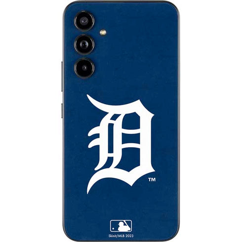 MLB Detroit Tigers - Solid Distressed Galaxy A54 5G Skin