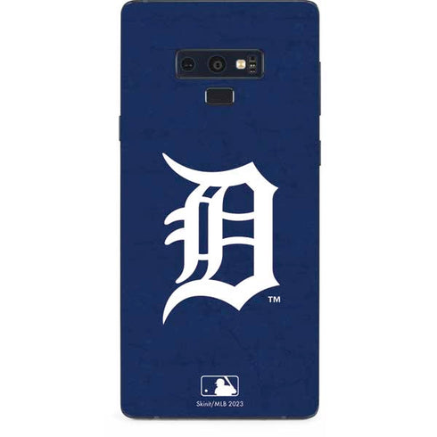 MLB Detroit Tigers - Solid Distressed Galaxy Note 9 Skin