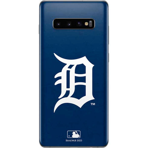 MLB Detroit Tigers - Solid Distressed Galaxy S10 Plus Skin