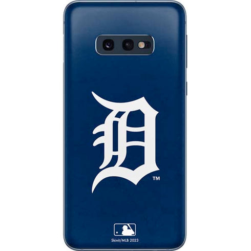 MLB Detroit Tigers - Solid Distressed Galaxy S10e Skin