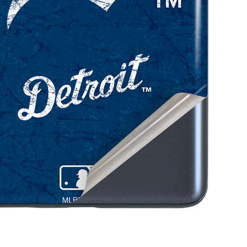 MLB Detroit Tigers - Solid Distressed Galaxy S20 Fan Edition Skin