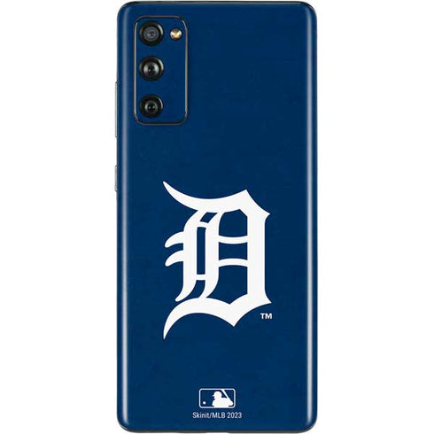 MLB Detroit Tigers - Solid Distressed Galaxy S20 Fan Edition Skin