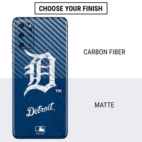 MLB Detroit Tigers - Solid Distressed Galaxy S20 Plus Skin