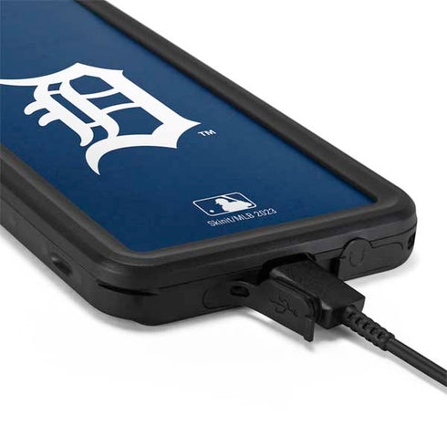 MLB Detroit Tigers - Solid Distressed Galaxy S20 Plus Waterproof Case