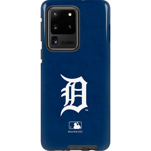MLB Detroit Tigers - Solid Distressed Galaxy S20 Ultra 5G Pro Case