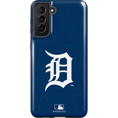 MLB Detroit Tigers - Solid Distressed Galaxy S21 Plus 5G Pro Case