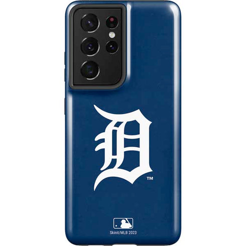 MLB Detroit Tigers - Solid Distressed Galaxy S21 Ultra 5G Pro Case