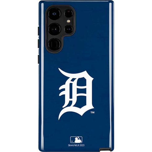 MLB Detroit Tigers - Solid Distressed Galaxy S22 Ultra Pro Case